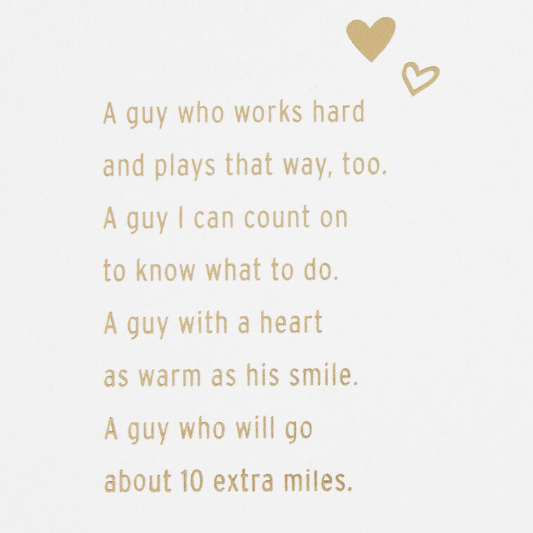 Hallmark For My Forever-By-My-Side Guy Romantic Birthday Card For Him