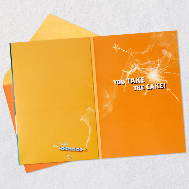 Hallmark For My Manly Husband Funny Birthday Card With Sound And Light