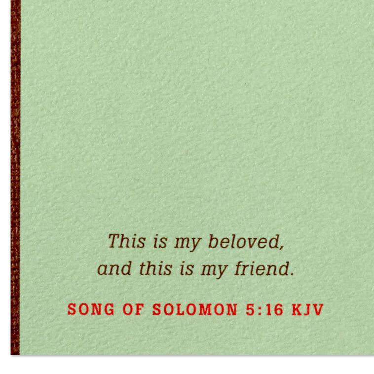 Hallmark For My True Love And Soulmate Religious Christmas Card