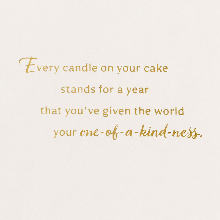 Hallmark For The Wonderful Person You Are Birthday Card