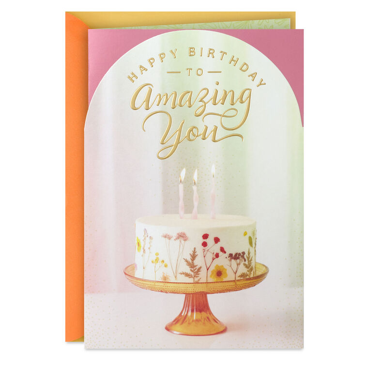 hallmark For the Wonderful Person You Are Birthday Card
