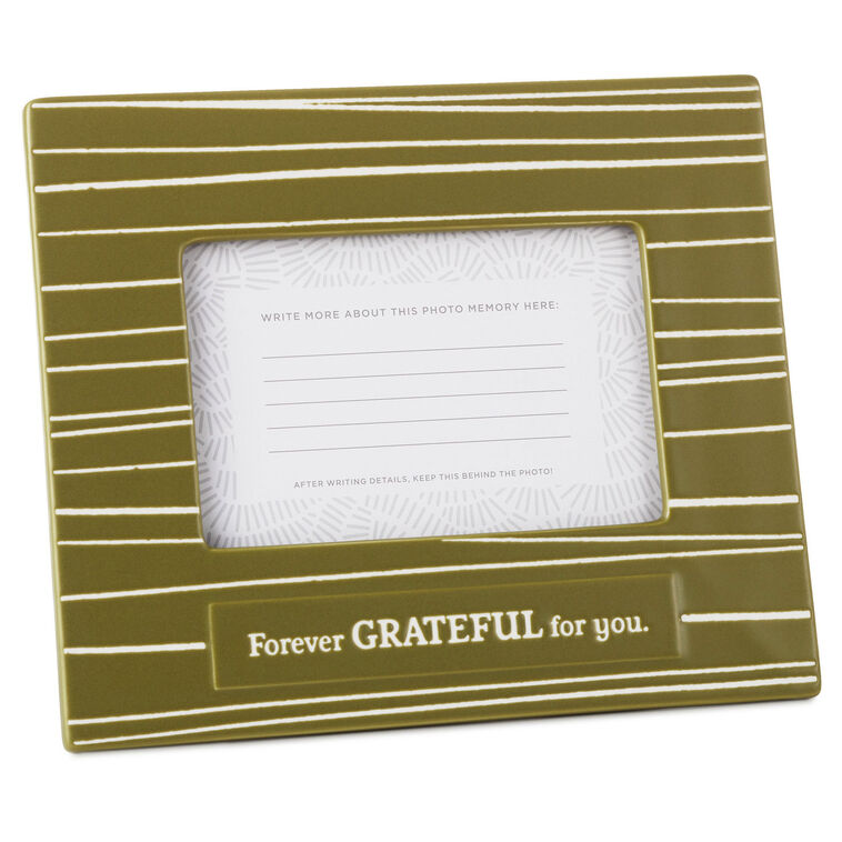 hallmark Forever Grateful for You Picture Frame 4x6