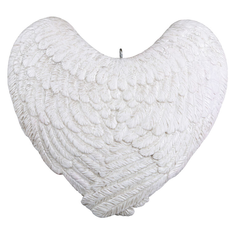 Hallmark Forever Loved Memorial Heart And Angel Wings Personalized Ornament Custom Text
