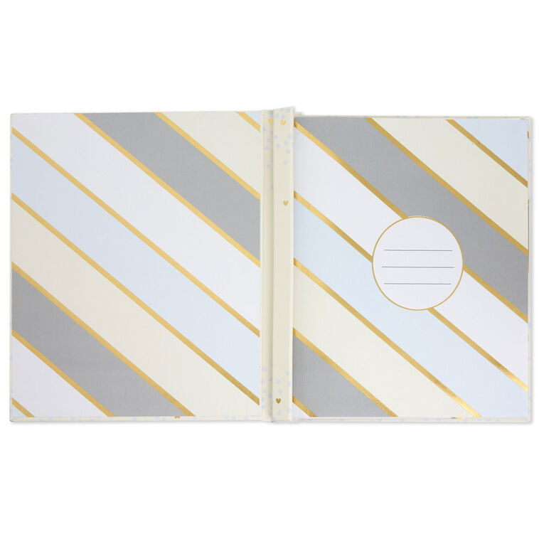 Hallmark Forever Loving You Hearts On Cream Refillable Photo Album