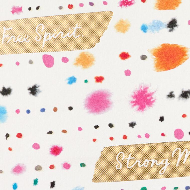 Hallmark Free Spirit Strong Mind Good Heart Birthday Card For Daughter