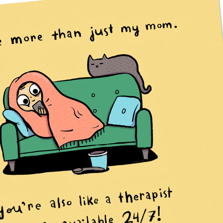 Hallmark Free Therapy Funny Mother's Day Card For Mom