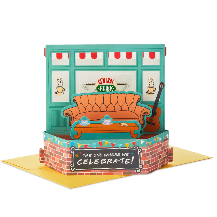 hallmark Friends The One Where We Celebrate Pop-Up Card