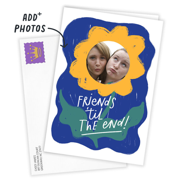 Hallmark Friends 'Til The End Guaranteed Custom Friendship Card