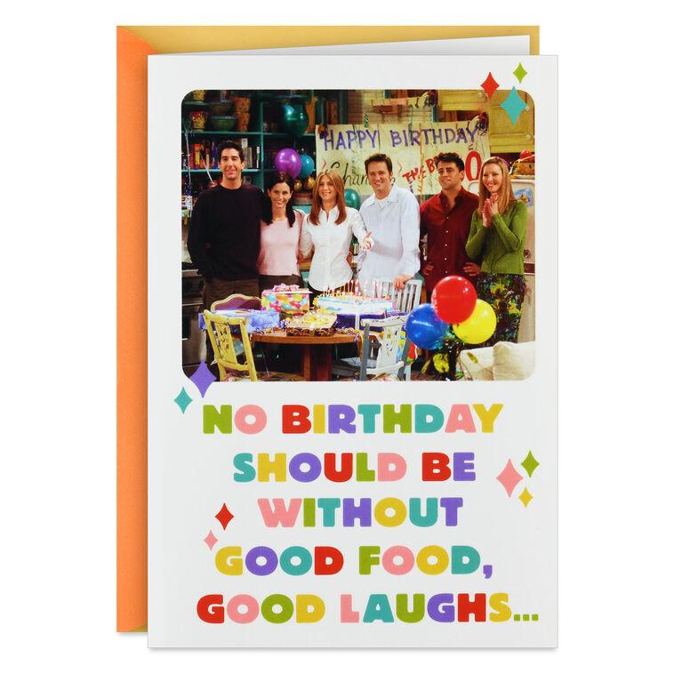 hallmark Friends™ Good Food and Laughs Funny Birthday Card From Us