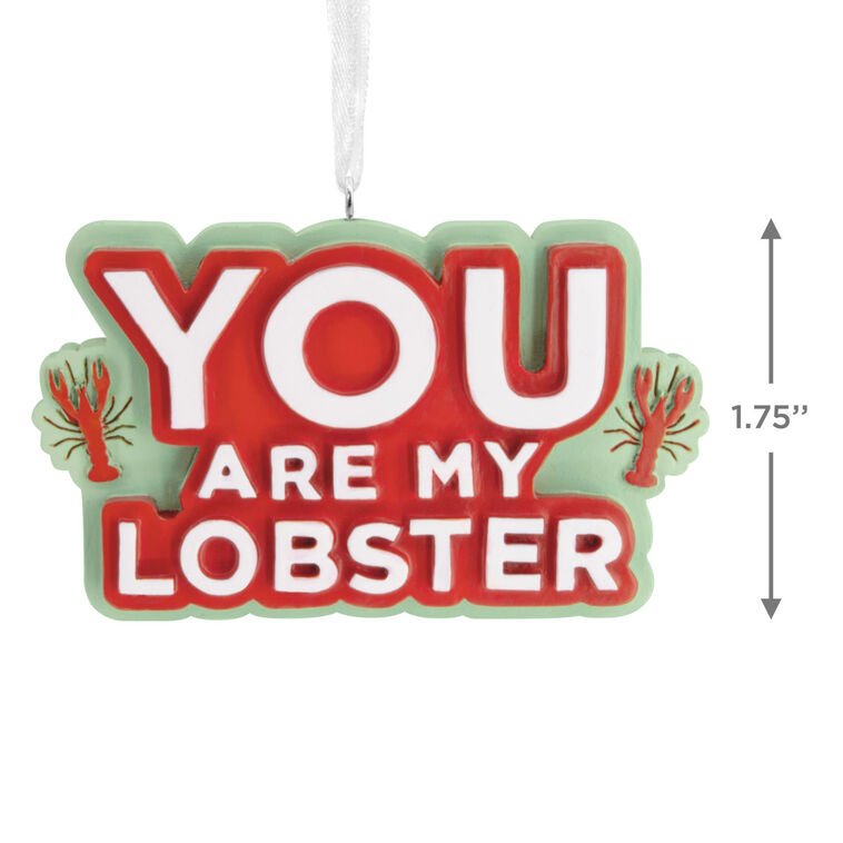 Hallmark Friends You Are My Lobster Hallmark Ornament