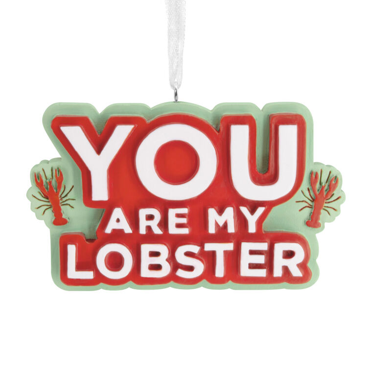hallmark Friends You Are My Lobster Hallmark Ornament