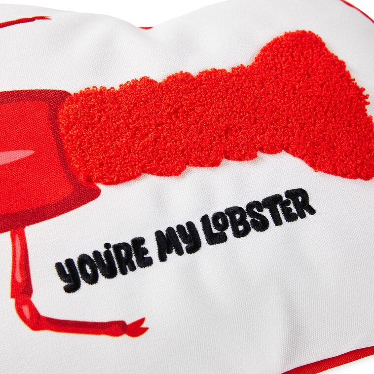 Hallmark Friends You're My Lobster Shaped Throw Pillow