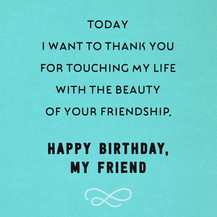 Hallmark Friendships Get Deeper Not Older Birthday Card