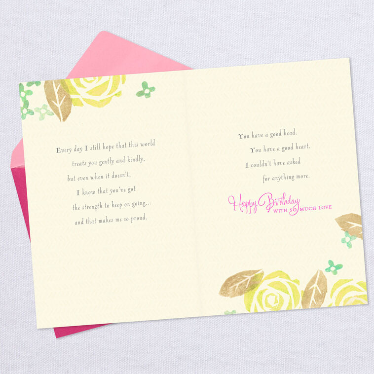 Hallmark From The Moment You Were Born Birthday Card