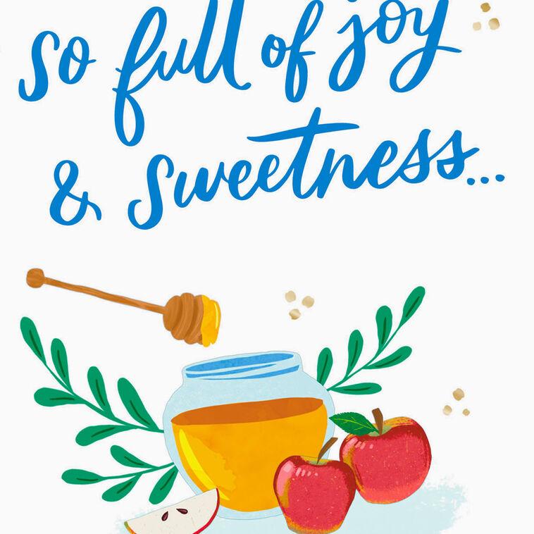 Hallmark Full Of Joy And Sweetness Rosh Hashanah Card