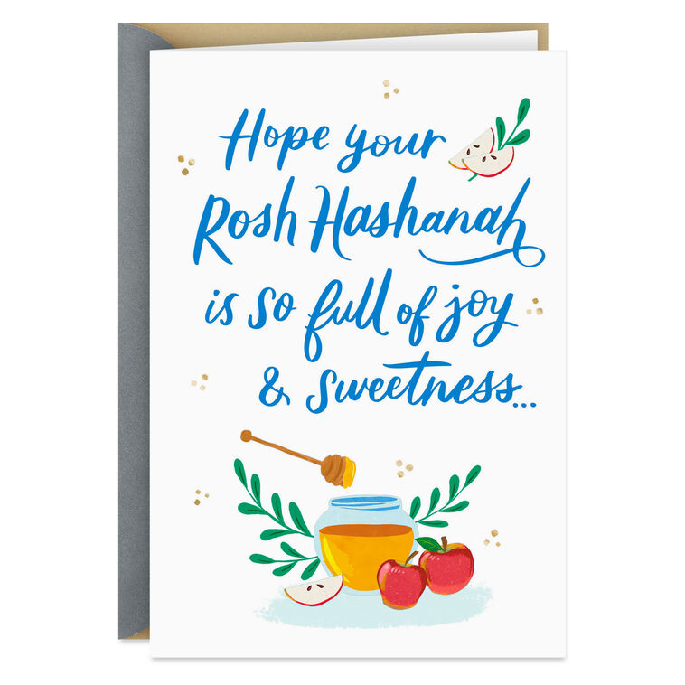 hallmark Full of Joy and Sweetness Rosh Hashanah Card