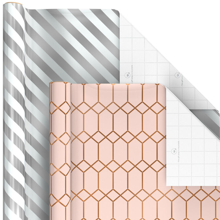 Hallmark Fun And Flirty 6-Pack Wrapping Paper Assortment 180 Sq. Ft