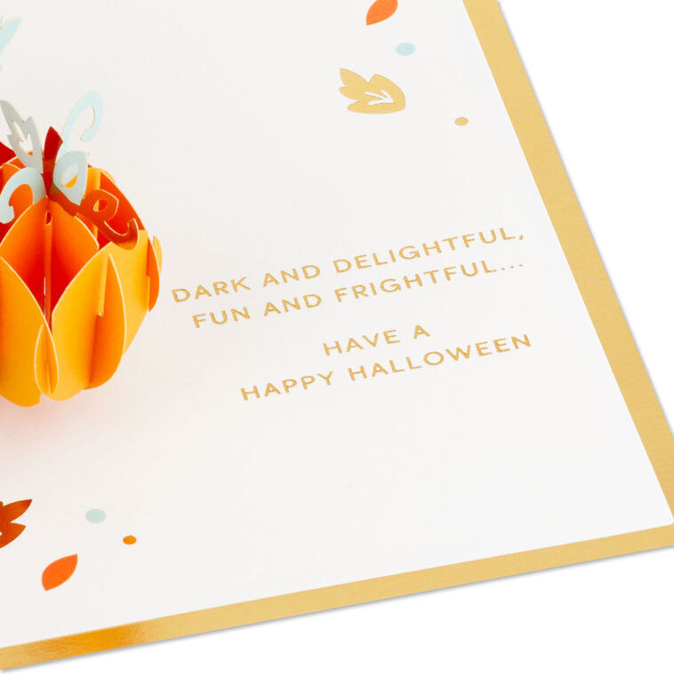 Hallmark Fun And Frightful 3D Pop-Up Halloween Card