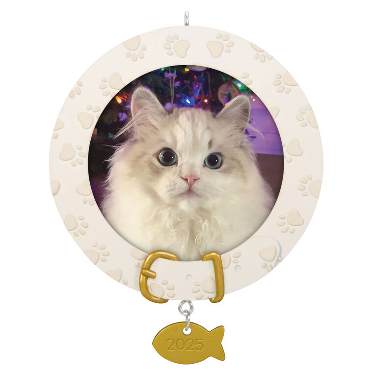 hallmark Furry Friend 2025 Personalized Ornament Custom Photo