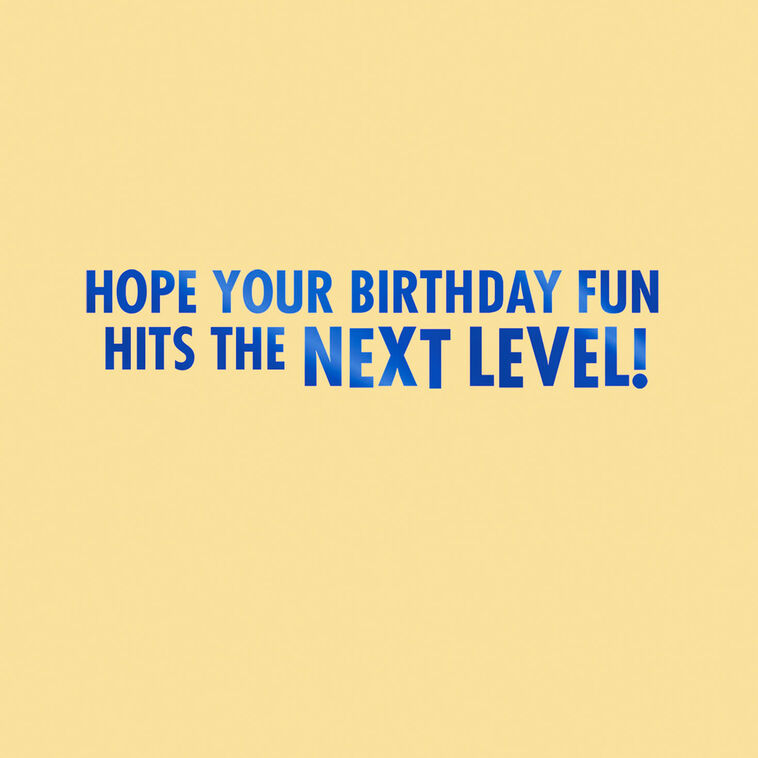 Hallmark Game On Gift Card Greeting Birthday Card For Kids