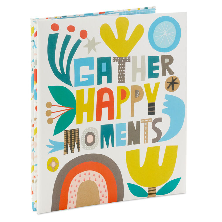 hallmark Gather Happy Moments Large Refillable Photo Album