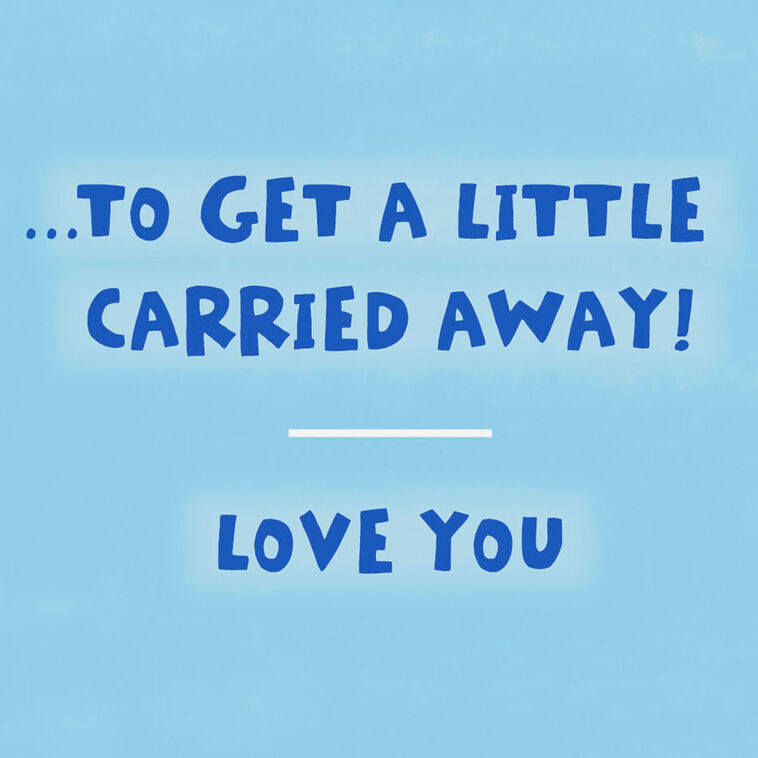 Hallmark Get Carried Away Puppy And Balloons Birthday Card For Great-Grandson