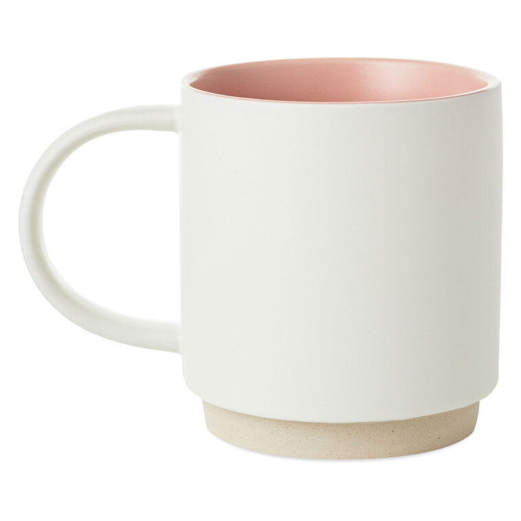 Hallmark Get Through The Day Pie Chart Funny Mug 16 Oz