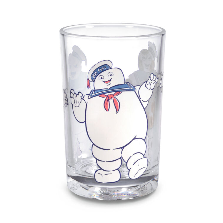 hallmark Ghostbusters Stay Puft Marshmallow Man Collectible Drinking Glass 13.5 oz