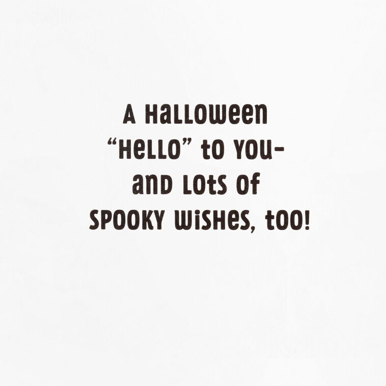 Hallmark Ghosts And Black Cats Halloween Cards Pack Of 6