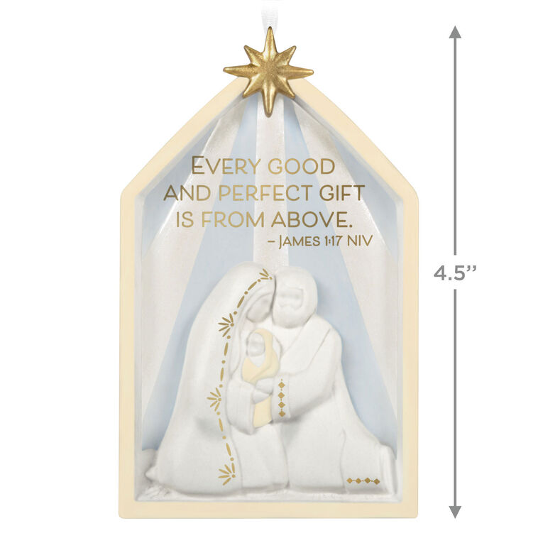 Hallmark Gift From Above Nativity Porcelain Ornament