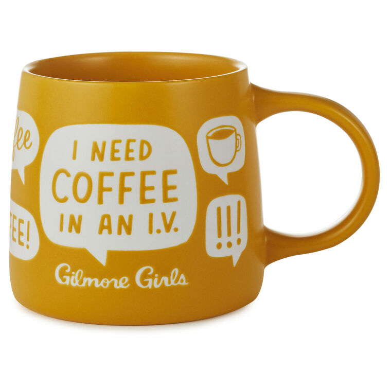 hallmark Gilmore Girls Coffee Coffee Coffee Mug 21 oz
