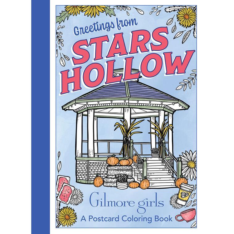 hallmark Gilmore Girls Greetings From Stars Hollow A Postcard Coloring Book