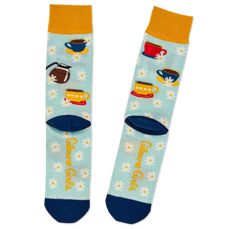 Hallmark Gilmore Girls Life's Short Talk Fast Crew Socks