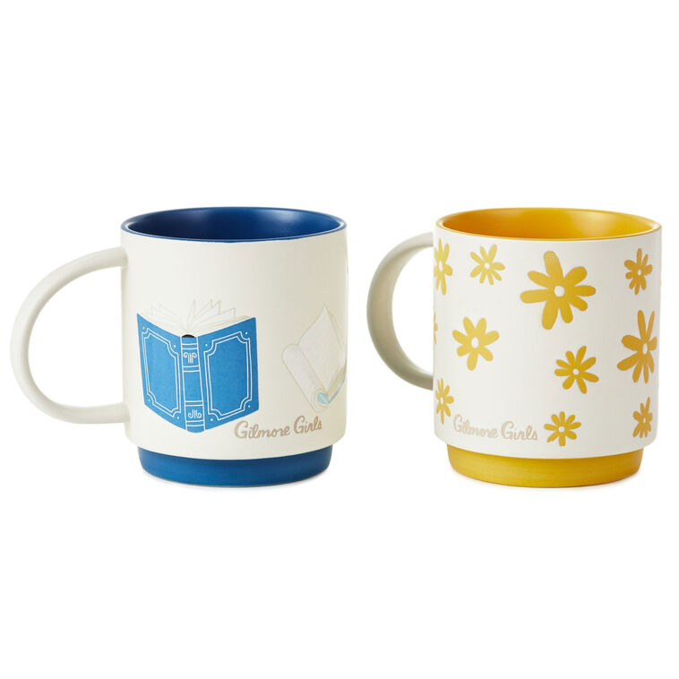 Hallmark Gilmore Girls Lorelai And Rory Stacking Mugs Set Of 2