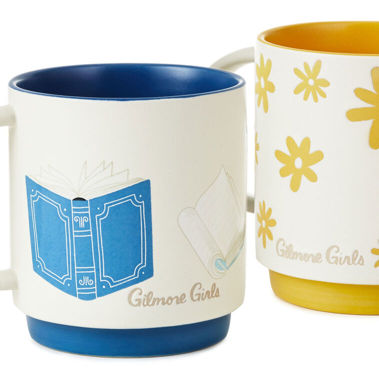 Hallmark Gilmore Girls Lorelai And Rory Stacking Mugs Set Of 2