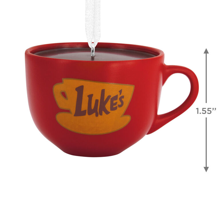 Hallmark Gilmore Girls Luke's Coffee Mug Hallmark Ornament