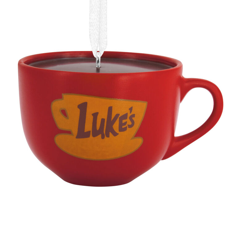 hallmark Gilmore Girls Luke's Coffee Mug Hallmark Ornament