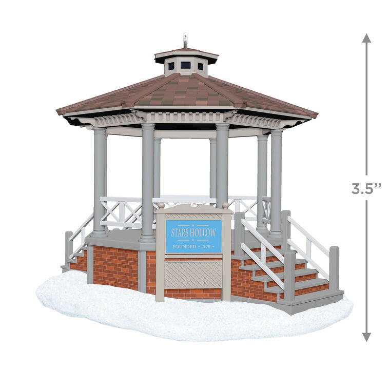 Hallmark Gilmore Girls Stars Hollow Gazebo Musical Ornament