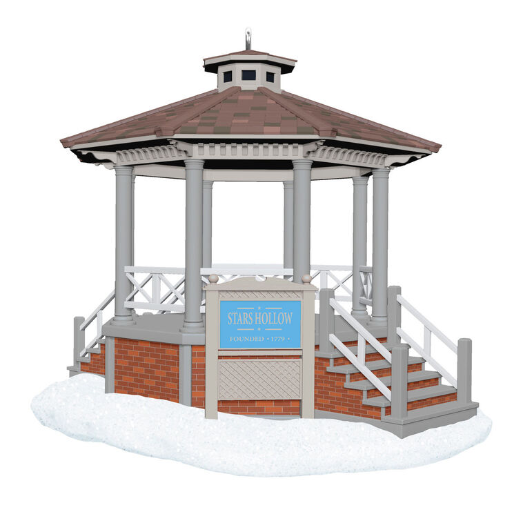 hallmark Gilmore Girls Stars Hollow Gazebo Musical Ornament