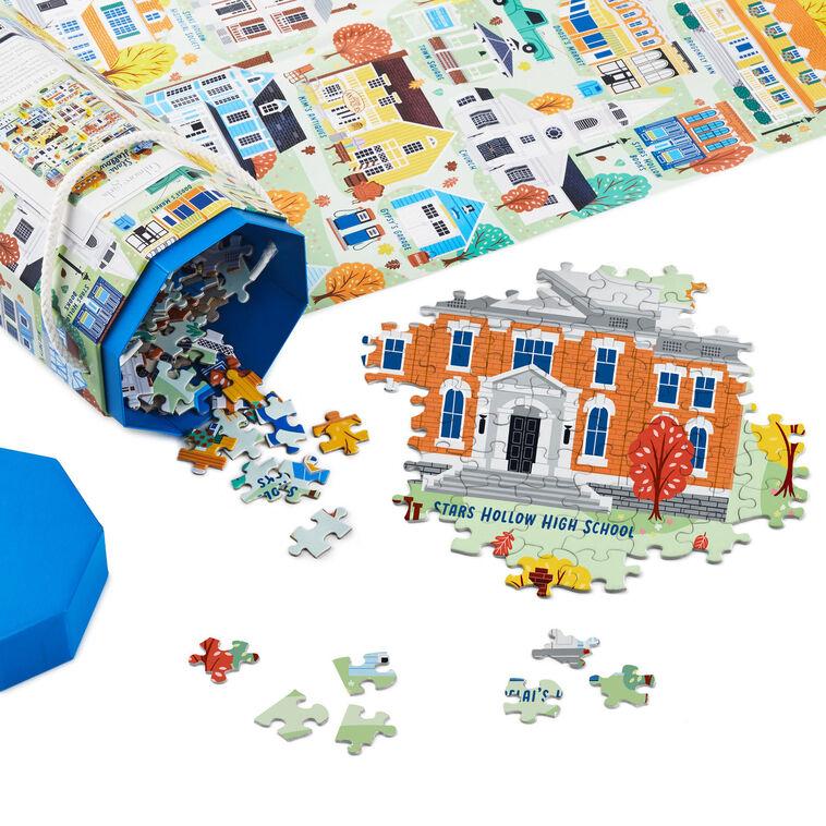 Hallmark Gilmore Girls Stars Hollow Map 1 000-Piece Jigsaw Puzzle