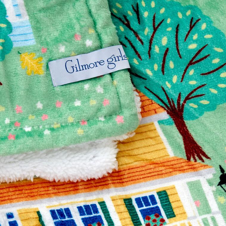 Hallmark Gilmore Girls Stars Hollow Map Blanket 50x60