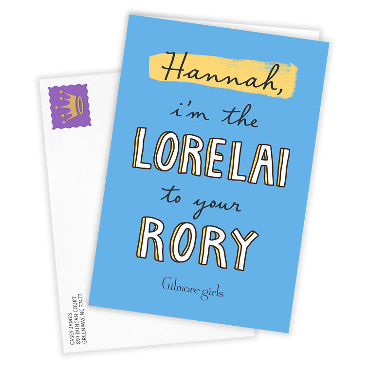 Hallmark Gilmore Girls The Lorelai To Your Rory Custom Card