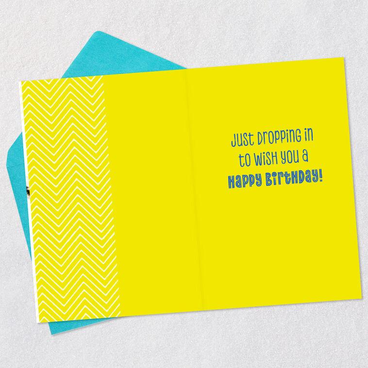 Hallmark Giraffe In Bow Tie And Party Hat Birthday Card For Kids