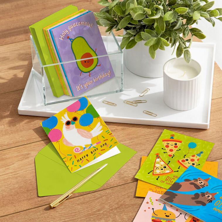 Hallmark Give A Giggle Assorted Boxed Birthday Note Cards Pack Of 24