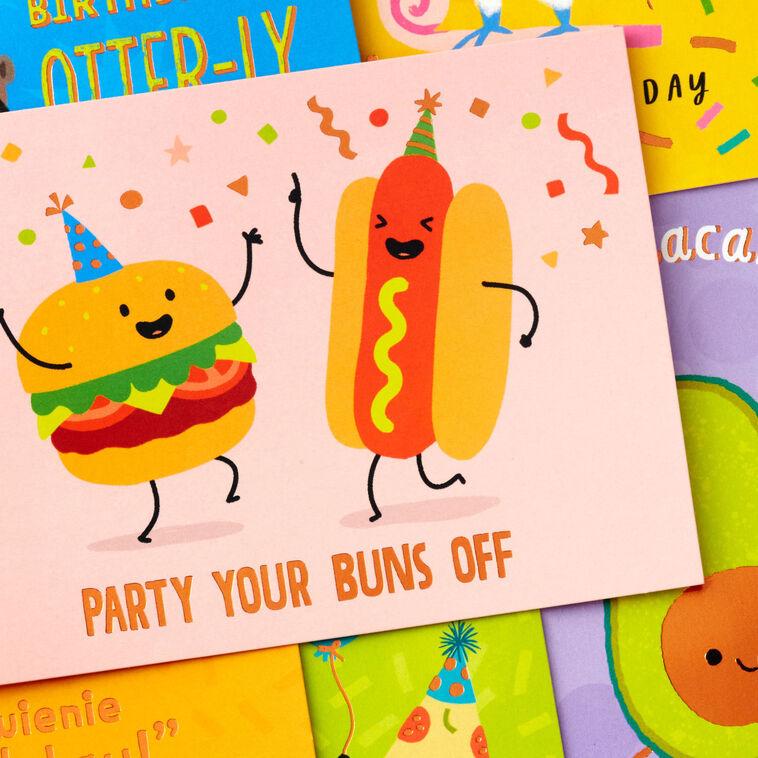 Hallmark Give A Giggle Assorted Boxed Birthday Note Cards Pack Of 24
