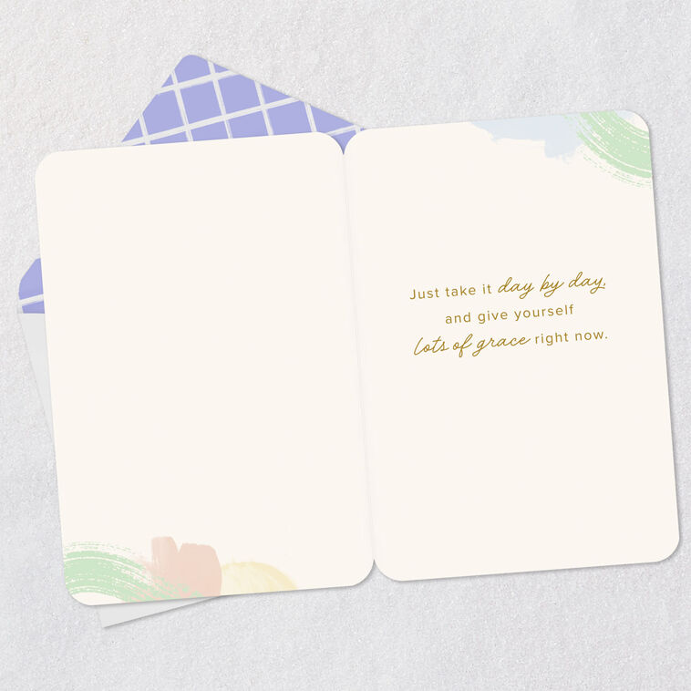 Hallmark Give Yourself Grace As You Go Through Treatment Encouragement Card