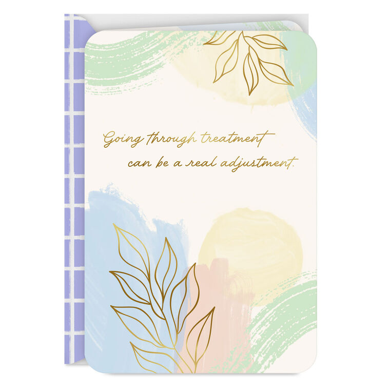 hallmark Give Yourself Grace as You Go Through Treatment Encouragement Card