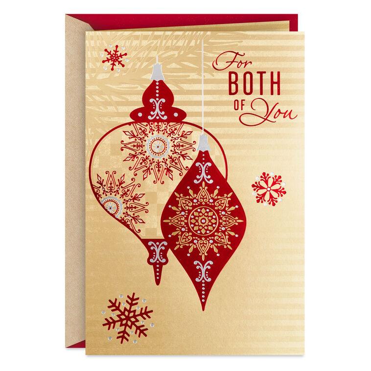 hallmark Giving Thanks for Each of You Christmas Card for Both