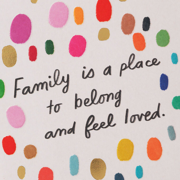 Hallmark Glad To Be Family With You Birthday Card For Relative