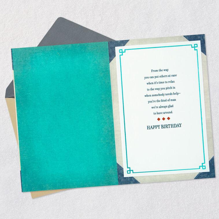Hallmark Glad To Have You Around Birthday Card For Brother
